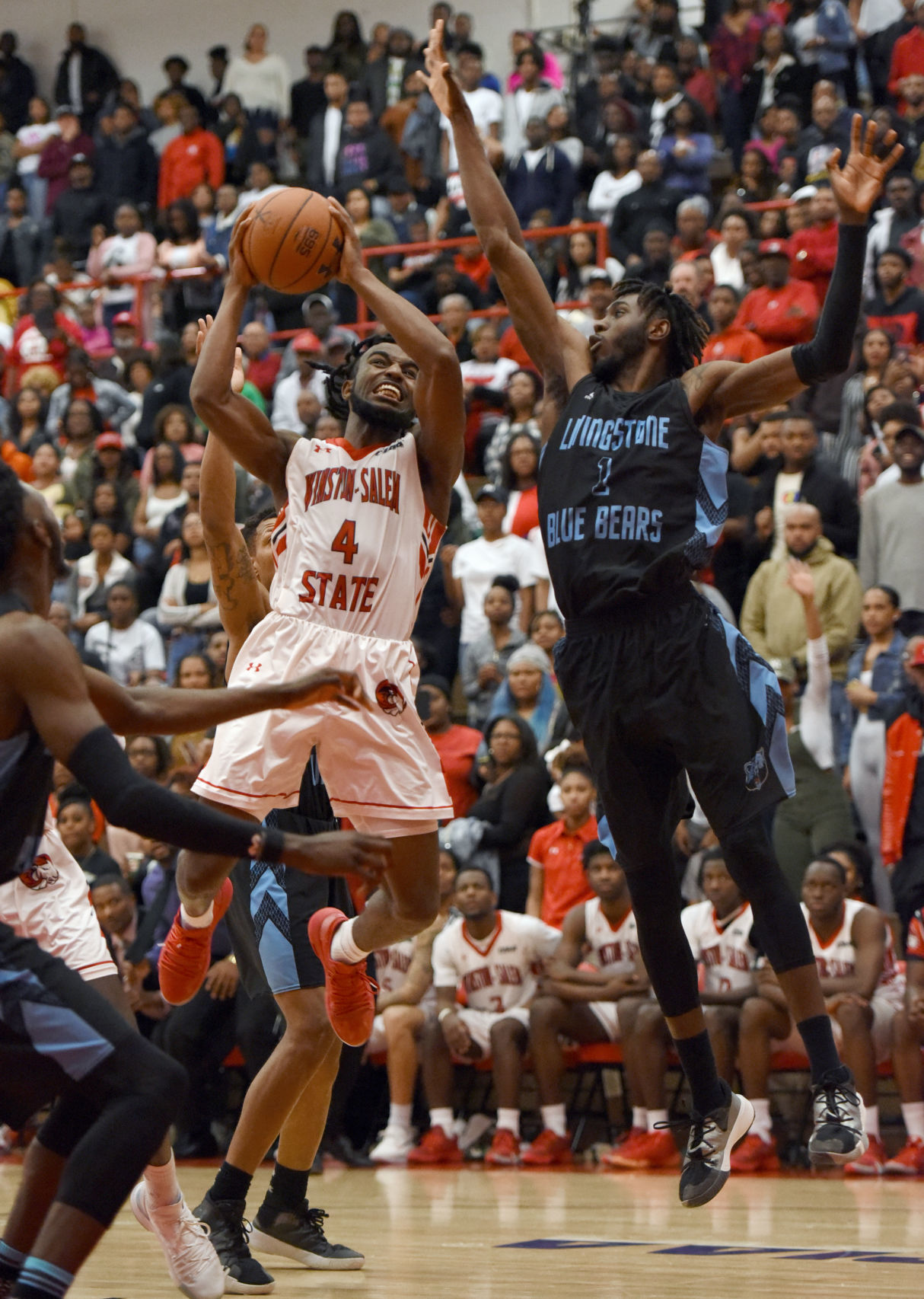 Livingstone v. Winston-Salem State baseketball